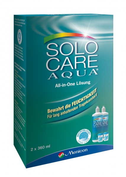 Solocare Aqua 2x360 ml/2 Behälter