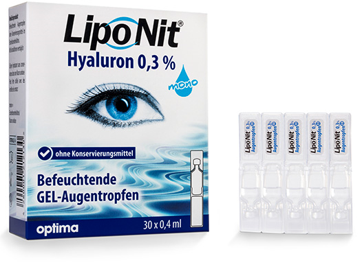Lipo Nit 0,3% Hyaluron GEL 30x0,4ml